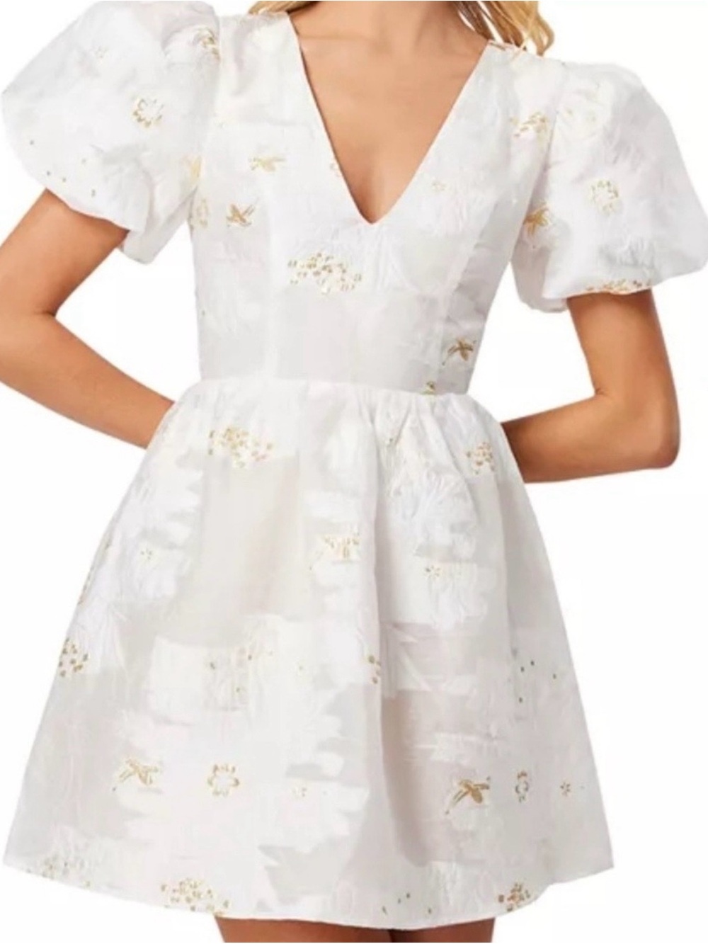 Elliatt Octavia White Mini Dress